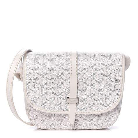 Goyard white bag